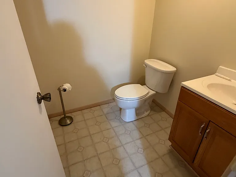 Downstairs half bath