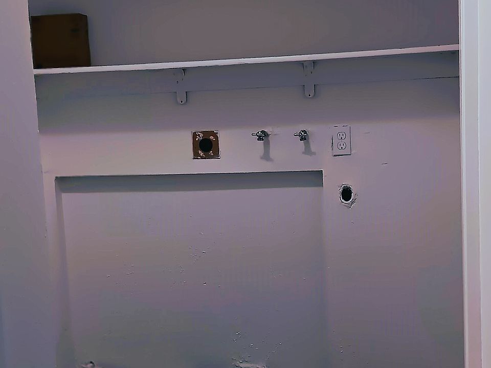 Hallway Laundry Closet