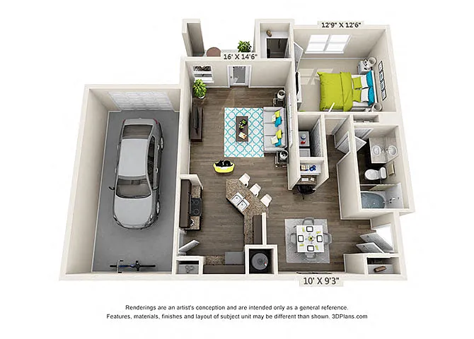 Floor plan A1 (Garage)
