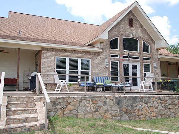 Back deck, lake side