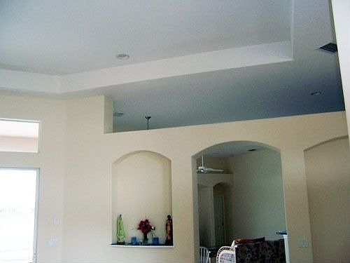 Ceiling, Arch detail