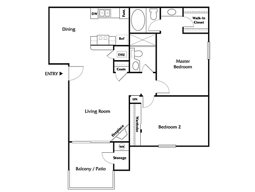 Floor plan Plan C