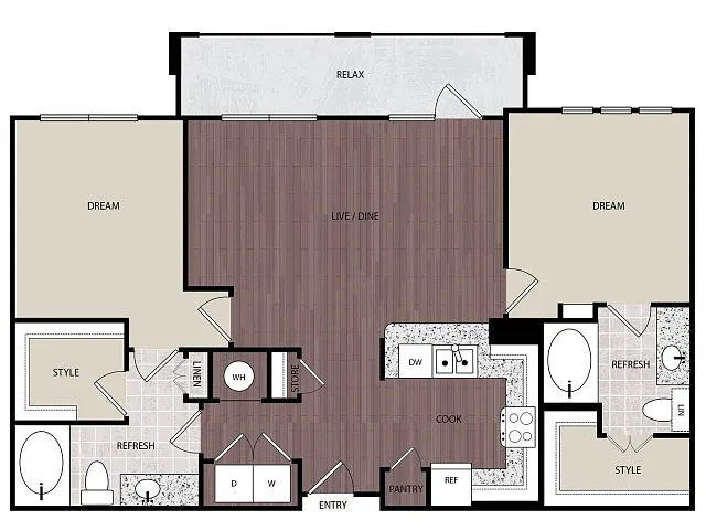 Floor plan B1