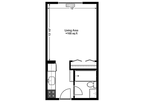 Floor plan Updated Studio