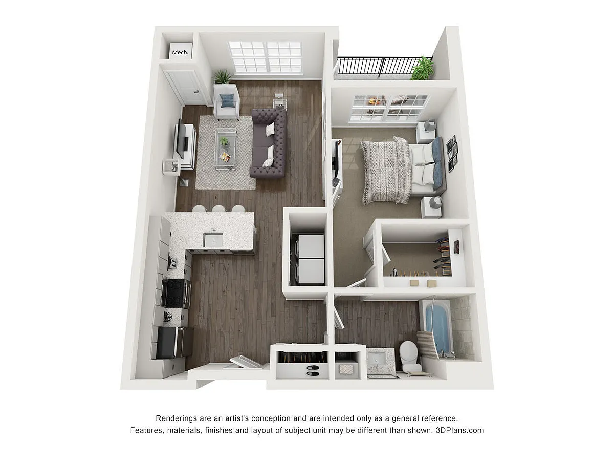 Floor plan A1
