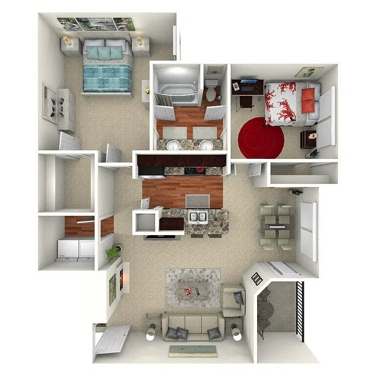 Floor plan Llano