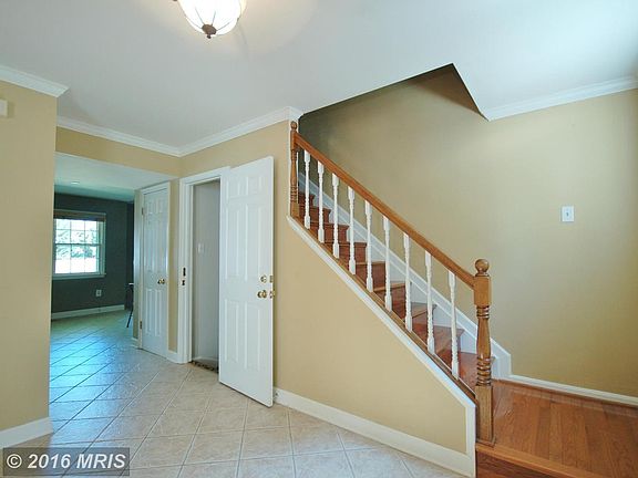 Spacious entry with tile floors