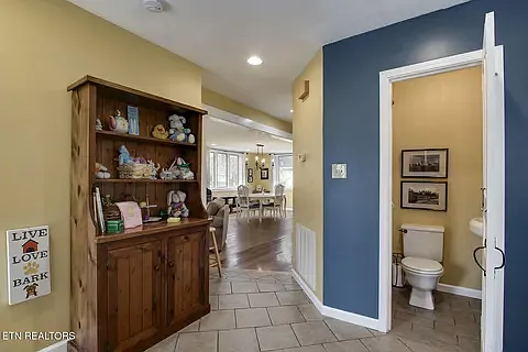Half bathroom.