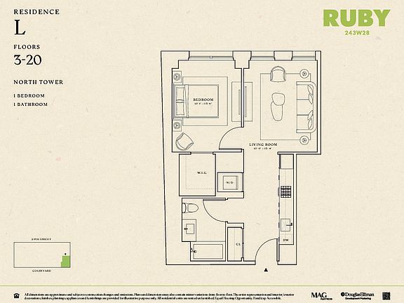 2nd image of 243 W 28th St #3LN