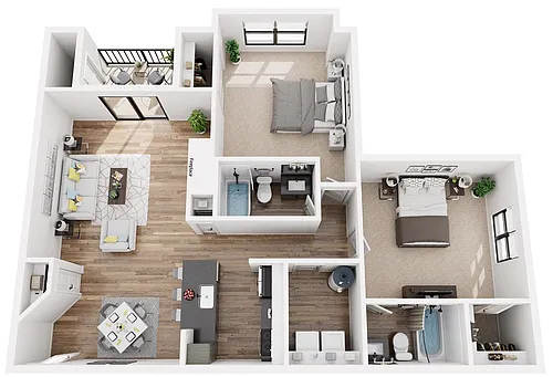 Floor plan B3P