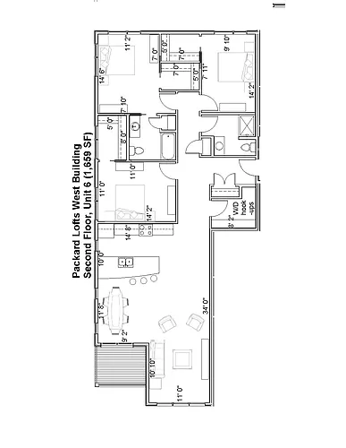 Floor plan 3 Bedroom