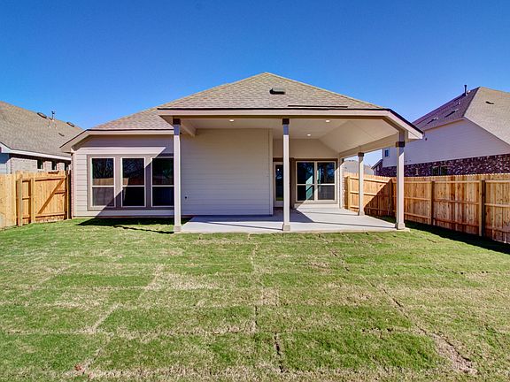 Backyard featuring Covered Patio