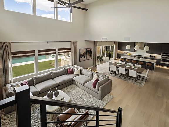 Plan 5036 Model Great Room