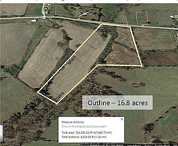 Surveyed Outline - Tract 1