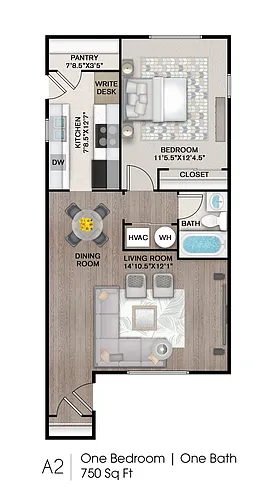 Floor plan A2