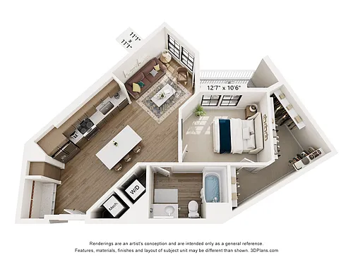 Floor plan The Oswald