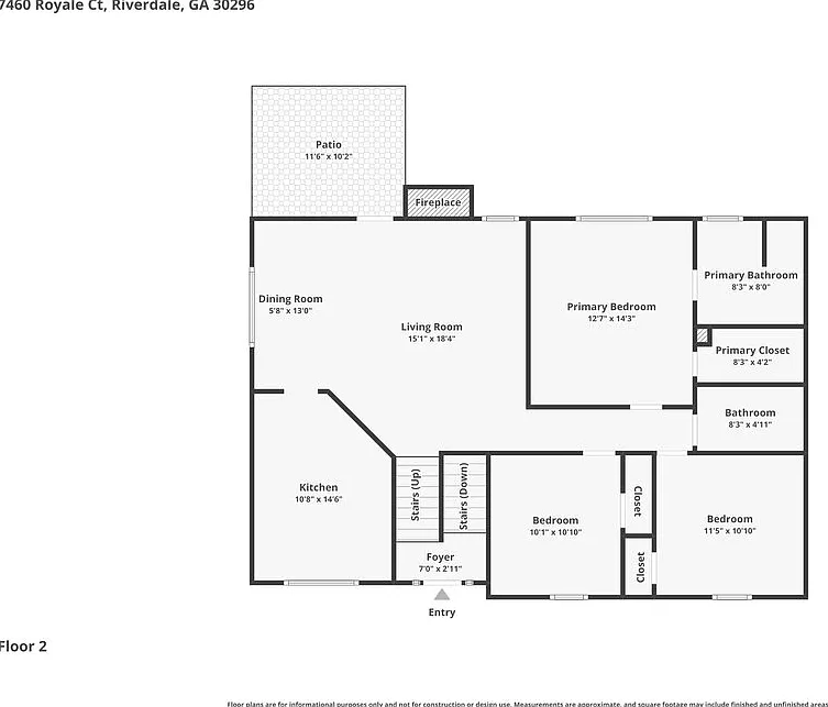 3 bed, 2.5 bath, 1267 sqft, $2,015 — Photo 3