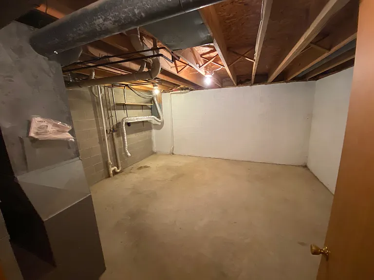 Unfinished basement