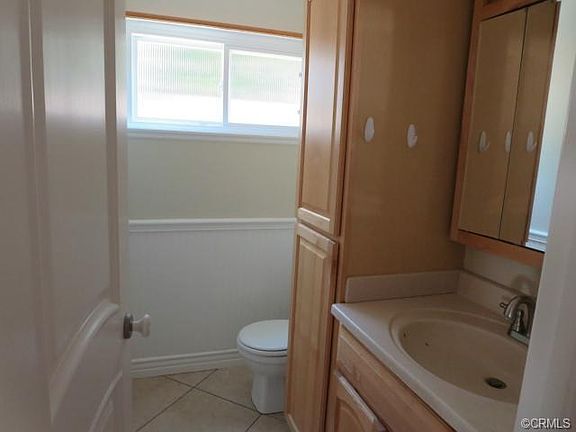 Downstairs remodeled powder room