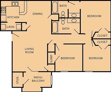 3 bedroom 3 bedroom
