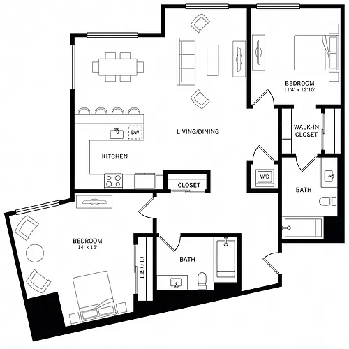 Floor plan B7