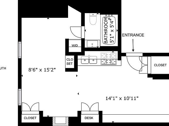 2nd image of 340 W 11th St #9