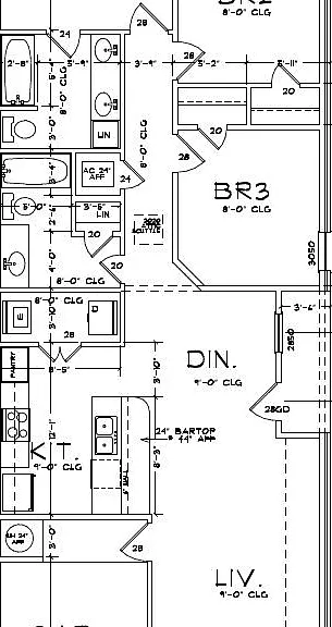 Floor Plan of Unit B