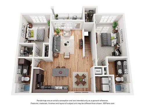 Floor plan Cimarron