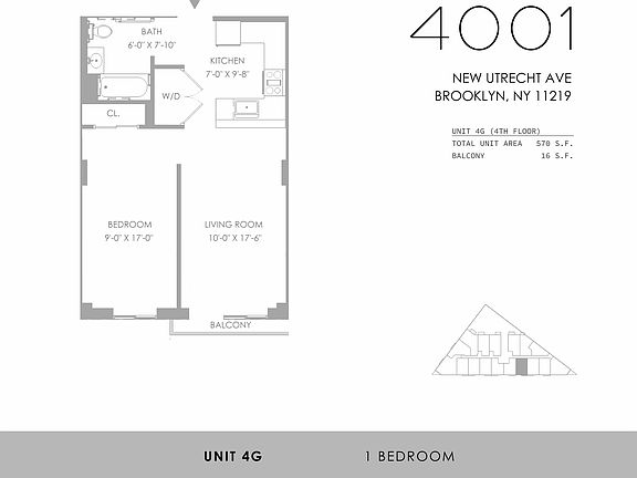 2nd image of 4001 New Utrecht Ave APT 4G