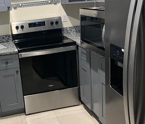 Stainless steel appliances