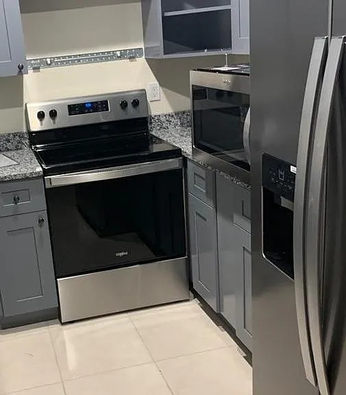 Stainless steel appliances