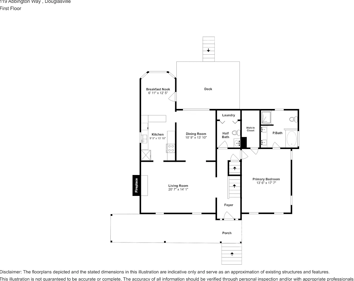 119 Abbington Way Douglasville, GA 30134 — Photo 3