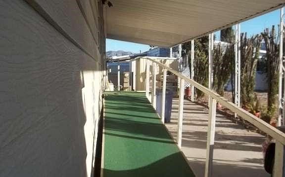 Ramp and handrail, if necessary, is already in place for easier access by youngsters, oldsters or pets !