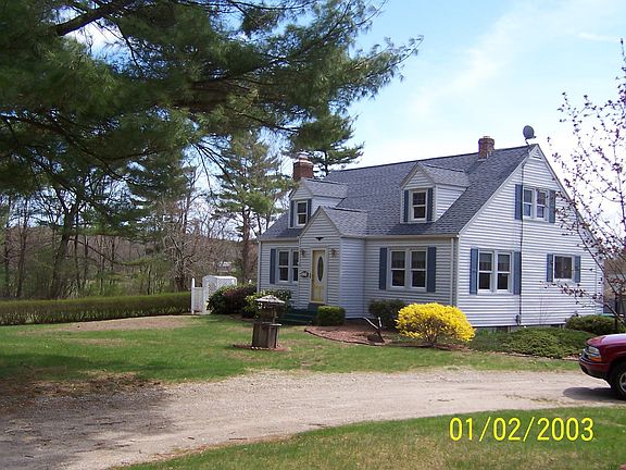 View from circular driveway.