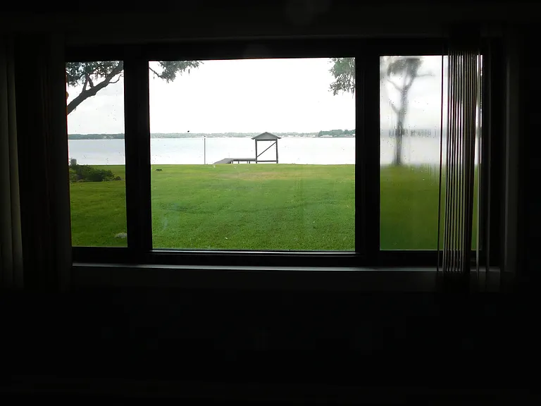Open the blinds on the west-facing window in the master bedroom and this is the view you get!