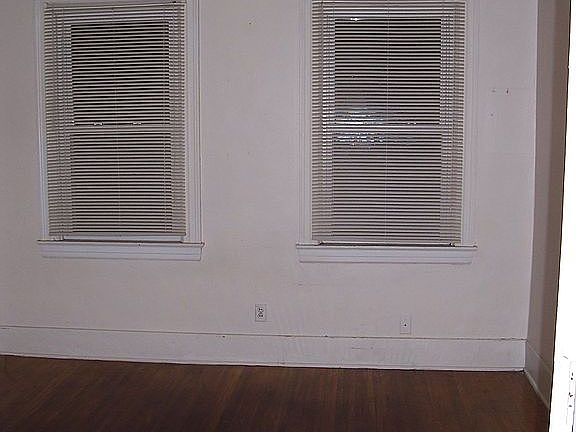 Bedroom with tin ceilings