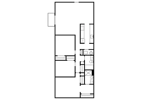Floor plan C1R South