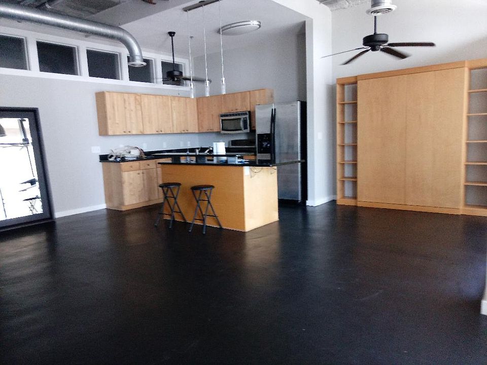 Great room with built in Murphy Bed