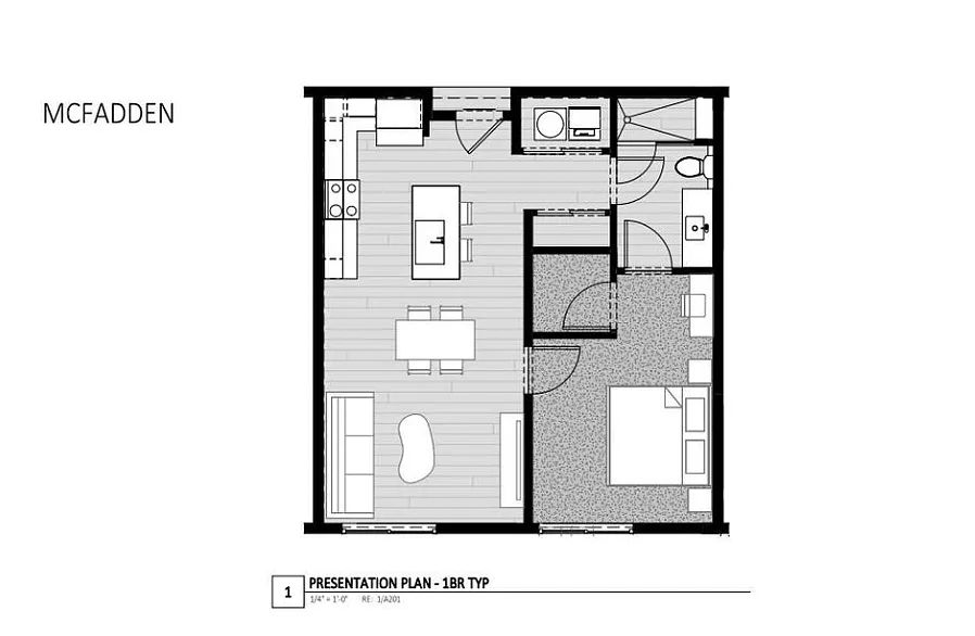 Floor plan McFadden