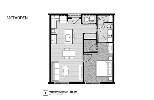 Floor plan McFadden