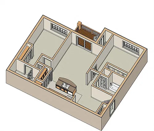 Floor plan The Keystone