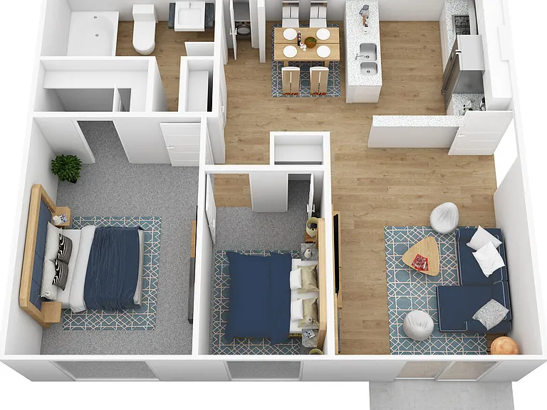 AUBRY HILLS APARTMENTS — Photo 7