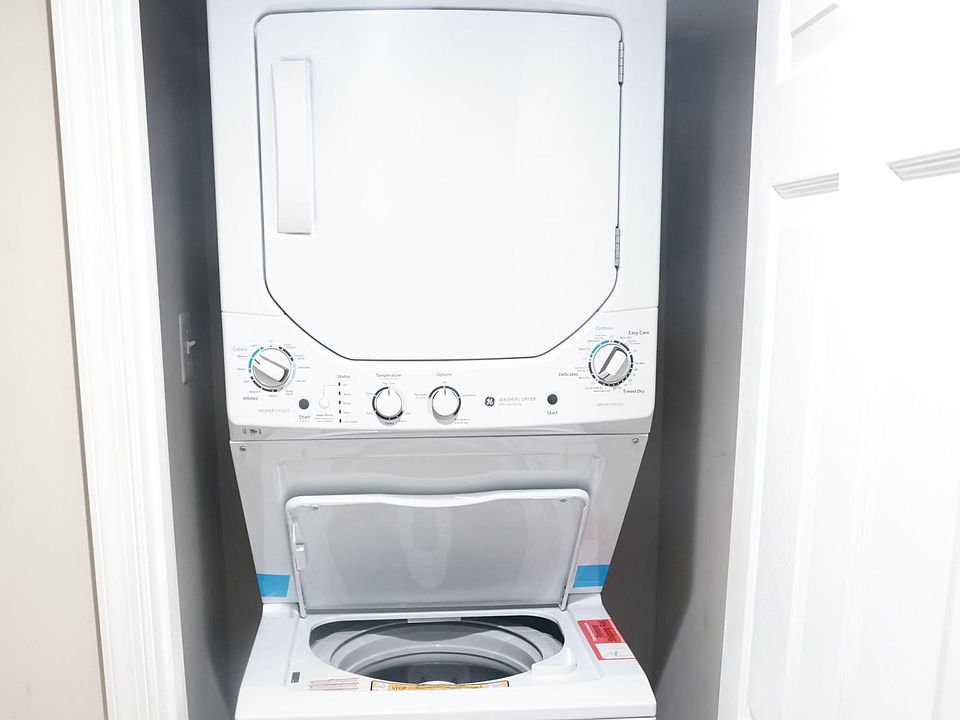 New In-Unit Washer/Dryer