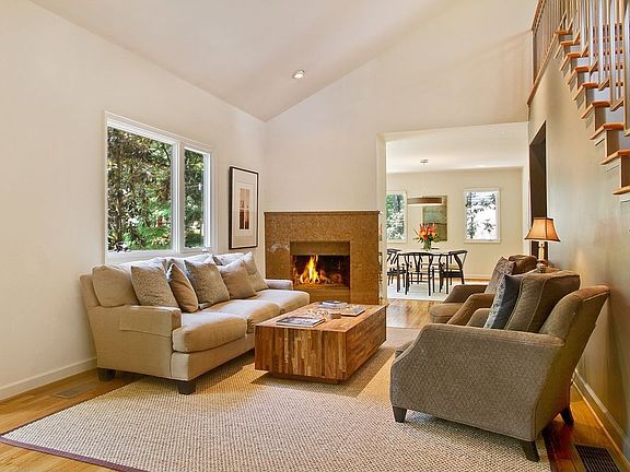 Living room looking towards dining room