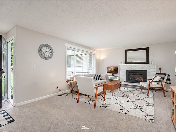 Living room off the entry
