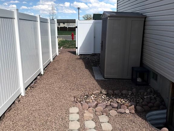 Side yard/crawl space door