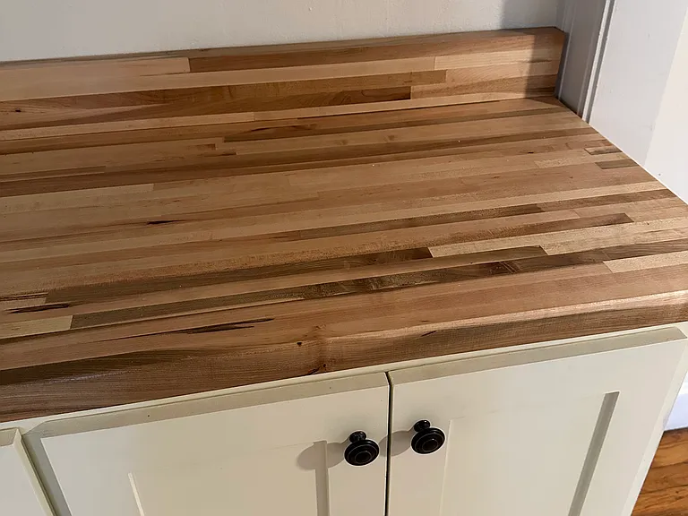 Butcher block top