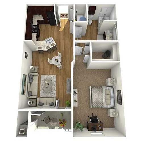 Floor plan A1G