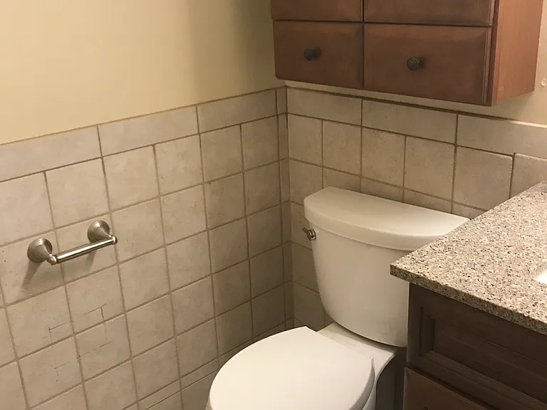 New half bath on main level