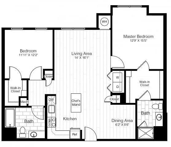 Floor plan B6